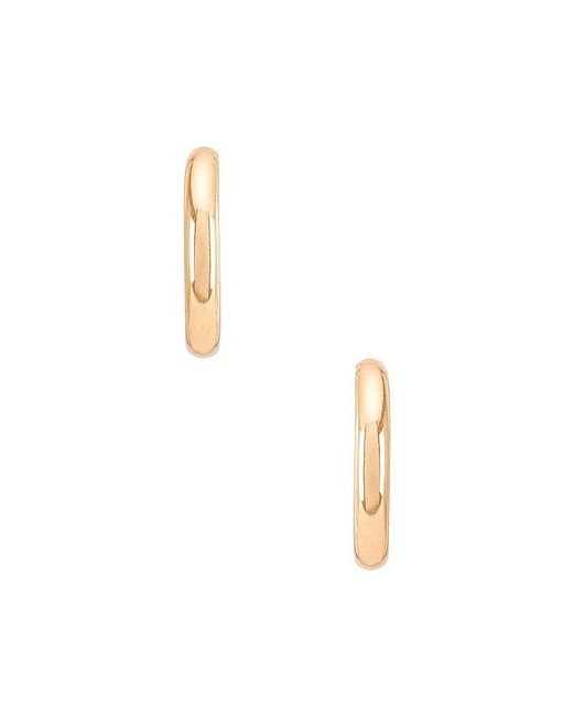 Natalie B. Jewelry Metallic Adina Hoop
