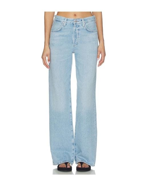Citizens of Humanity Blue Annina Straight Leg Jeans