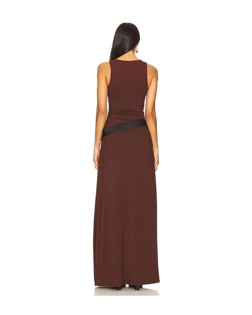 superdown Brown Megara Maxi Dress