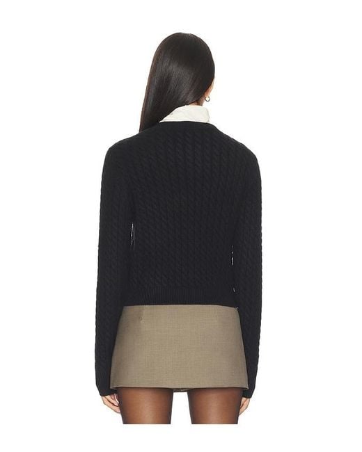 FAVORITE DAUGHTER Black Feel Good Sweater