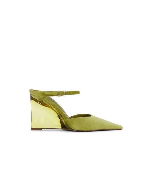 Jeffrey Campbell Yellow Perceptive Pump