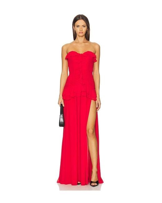 red dress with a bow Iconic Bow Dress main image 1