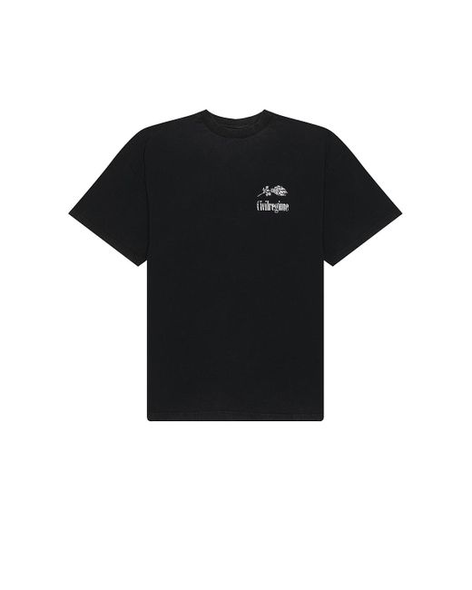 メンズ Civil Regime Tシャツ Black