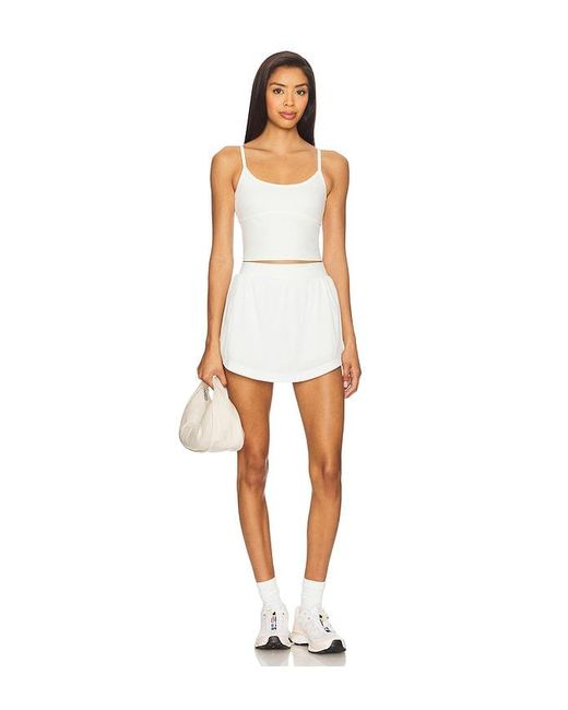 WellBeing + BeingWell White Talia Skirt