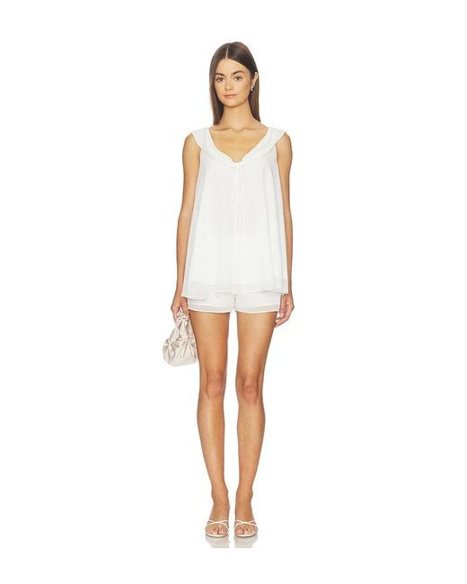 Amanda Uprichard White Mariko Short