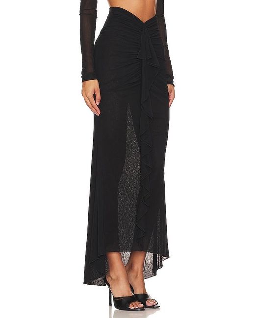 Nbd Black Deepa Maxi Skirt