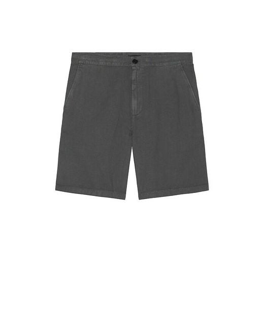 AllSaints Gray Corbett Shorts for men