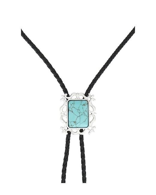 petit moments Black Whimsky Bolo Necklace