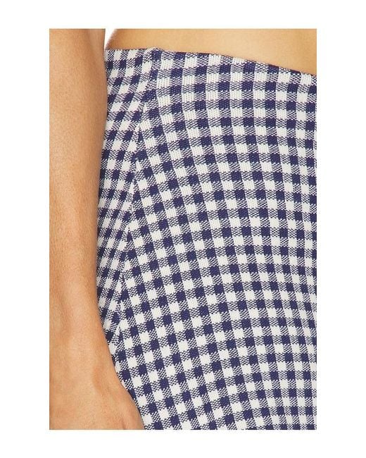 GOOD AMERICAN Blue The Keepsake Skort