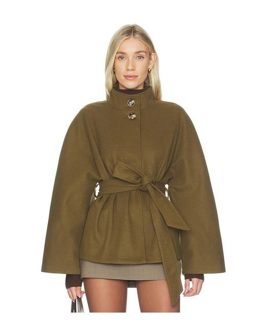 ALL THE WAYS Green Jimun Tie Jacket