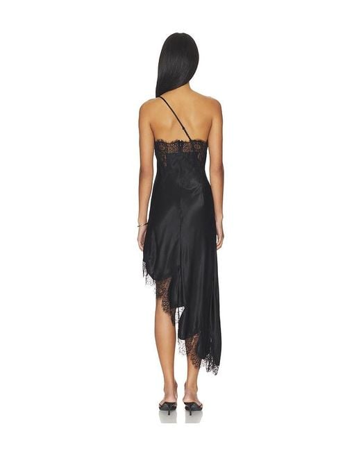 Bardot Black Rayner One Shoulder Dress