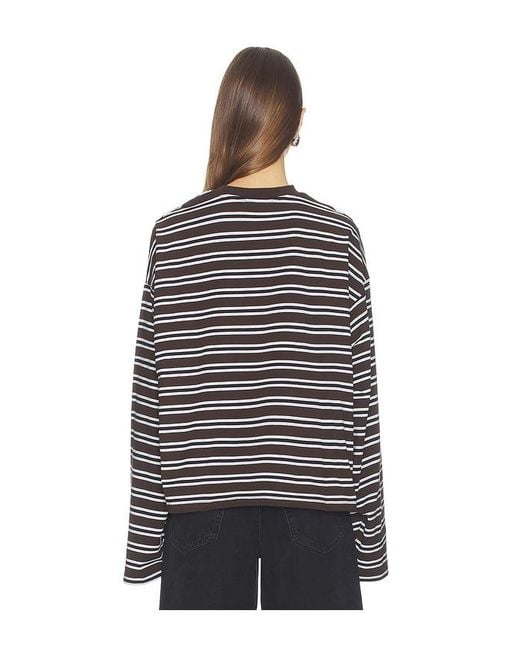 WeWoreWhat Black Boxy Oversized Crew Neck