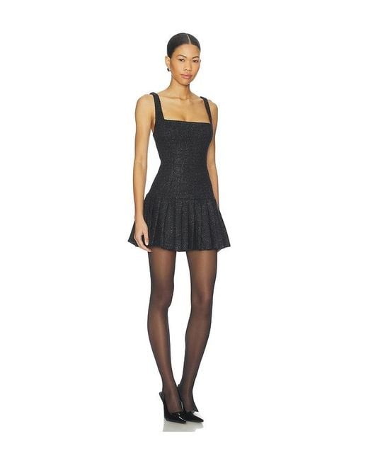 MORE TO COME Black Gwyneth Mini Dress