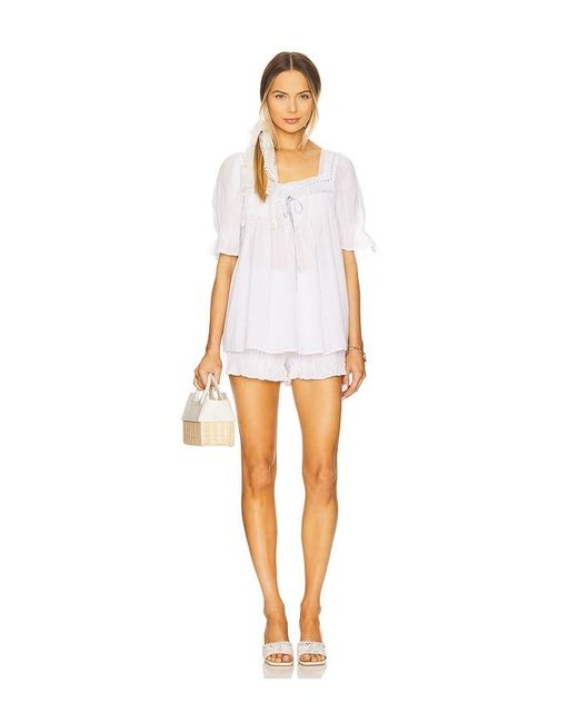 LPA White Milena Short