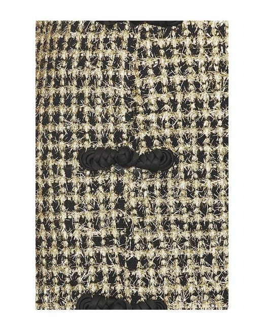 SAU LEE Multicolor Aidan Tweed Dress