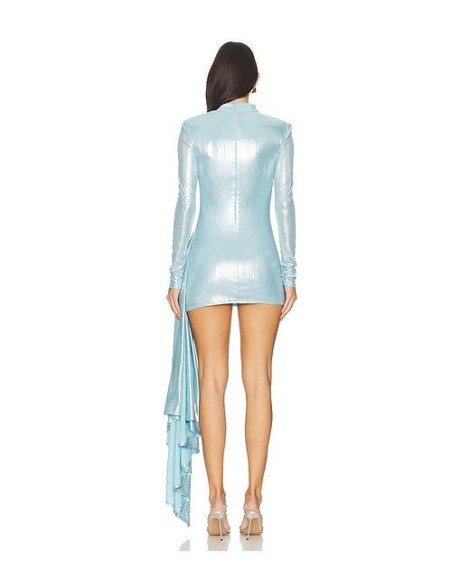 Mariandree Gaitan Blue Cecilia Dress