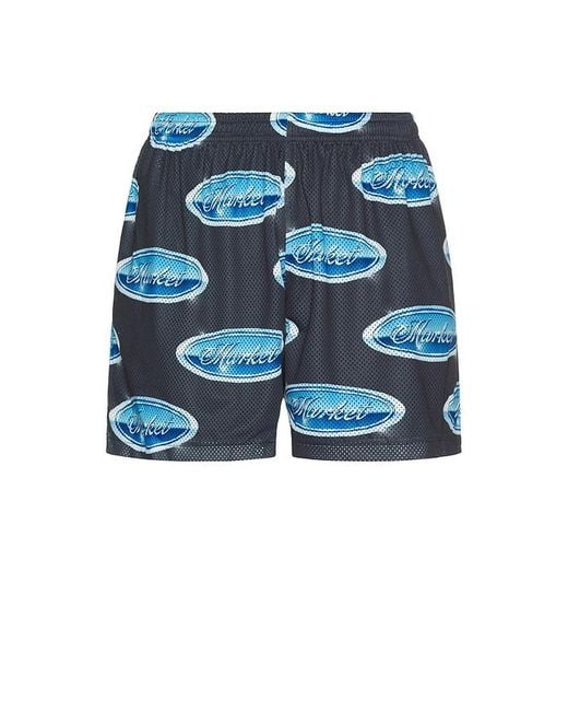 Market Blue 5 Liter Mesh Shorts for men