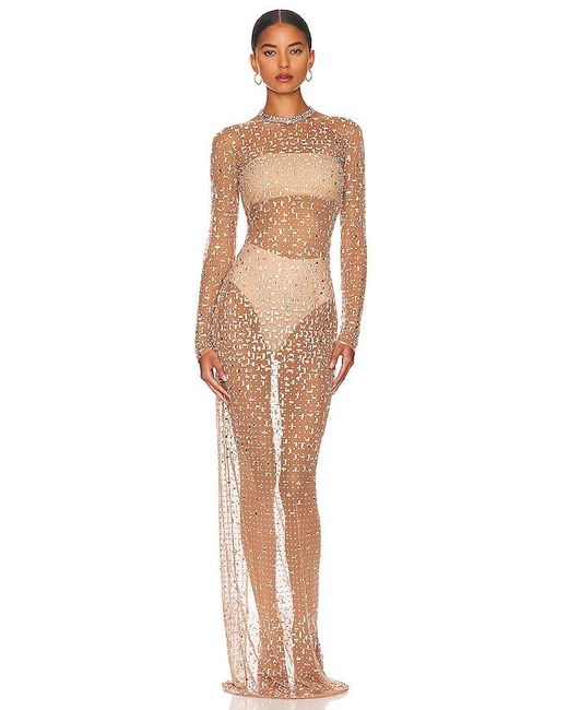 retroféte Natural Vinci Dress