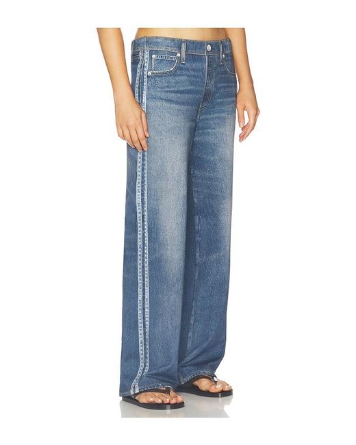 Rag & Bone Blue Rb Miramar Terry Track Pant