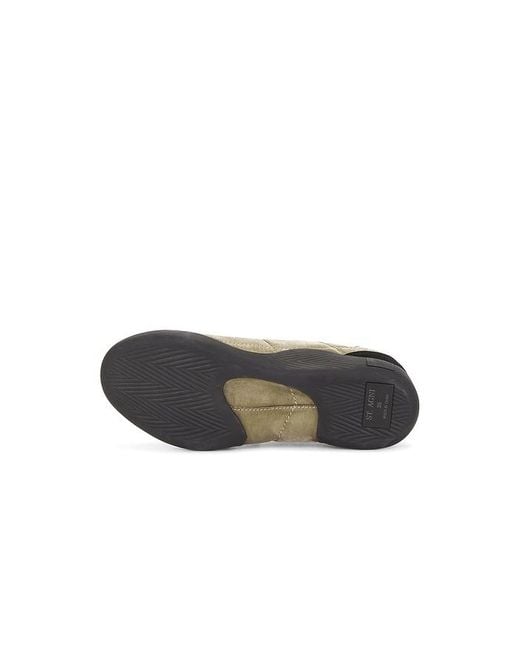 St. Agni Green Stitch Pillow Sneaker