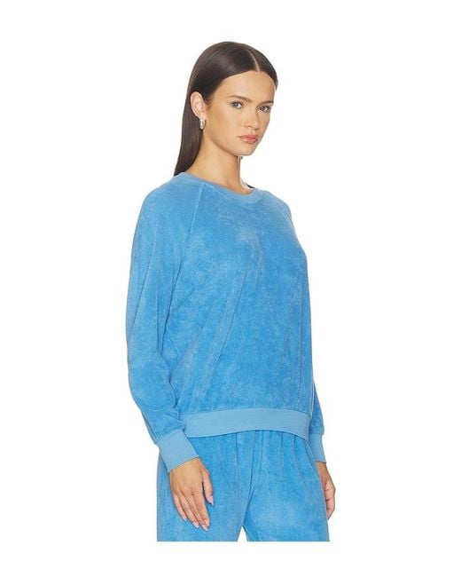 PERFECTWHITETEE Blue Saylor Loop Terry Sweatshirt