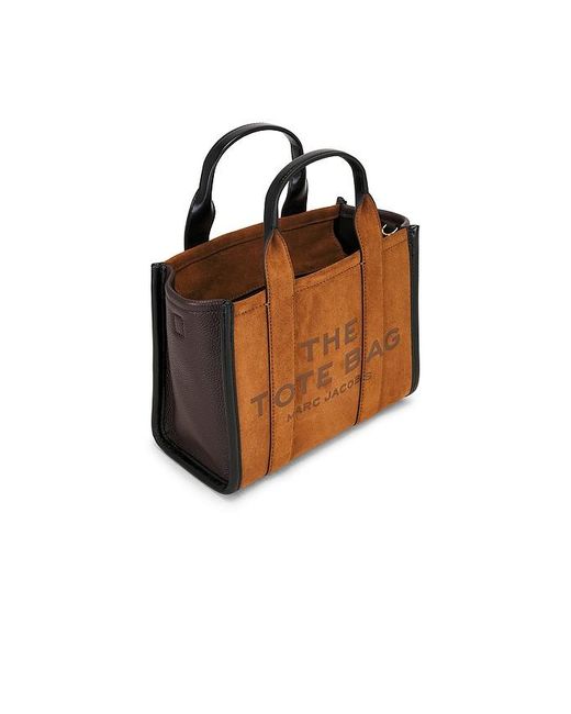 Marc Jacobs Brown The Suede Small Tote Bag