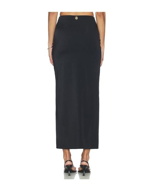 Bahia Maria Black Agata Long Skirt