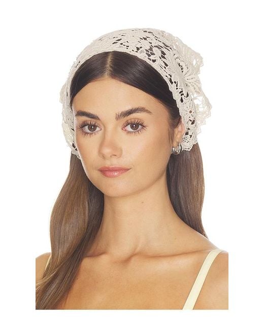 Lelet Brown Esme Crochet Bandana