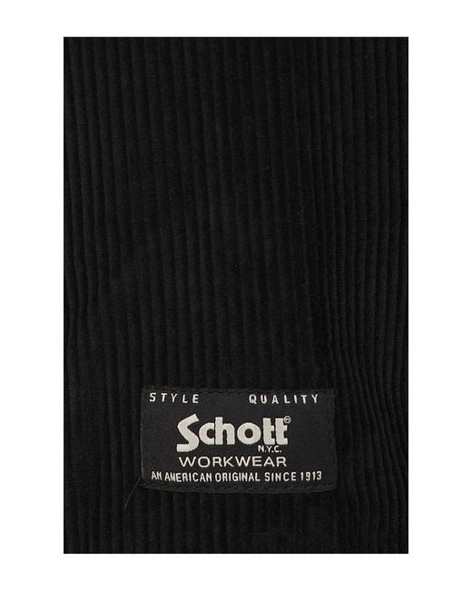 Chaqueta En Color Negro Talla (También En Xl/1X) Schott Nyc de hombre de color Black