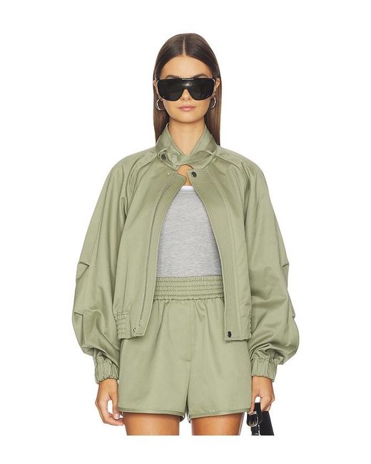 Helmut Lang Green Trench Bomber