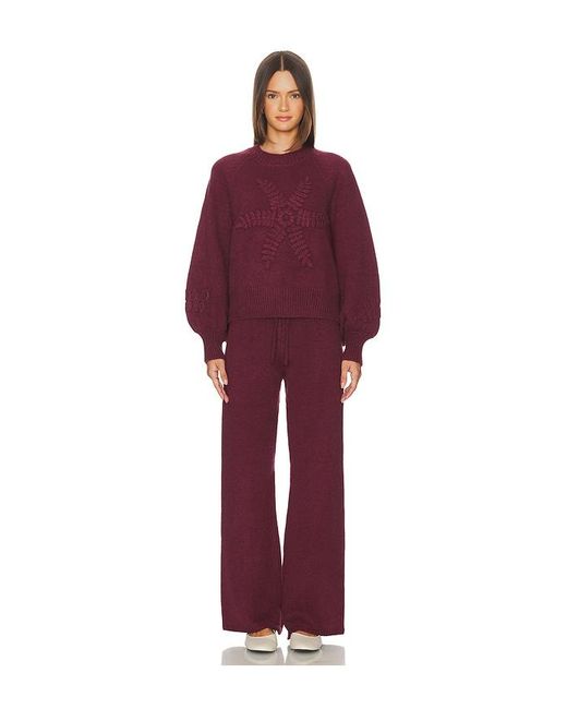 SNDY'S Red Maja Knit Pant