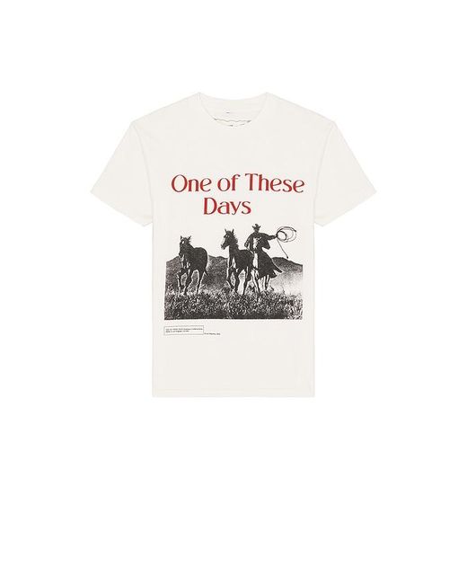 メンズ One Of These Days Tシャツ White