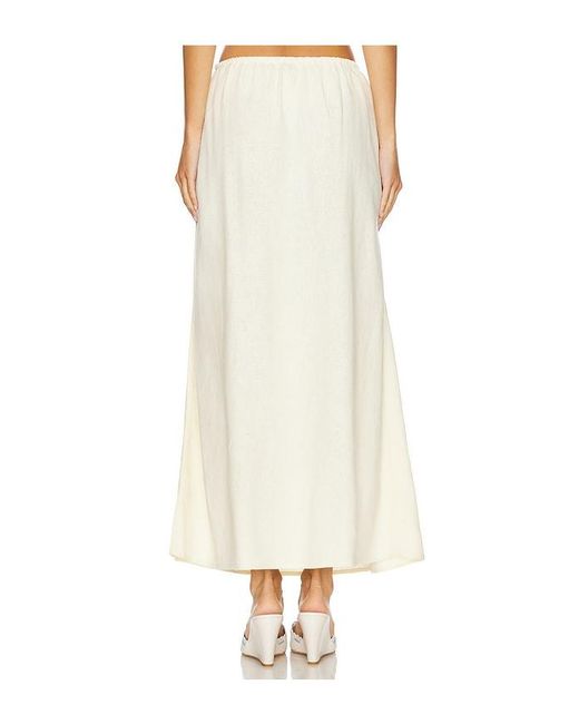 WeWoreWhat White Tie Waist Skirt