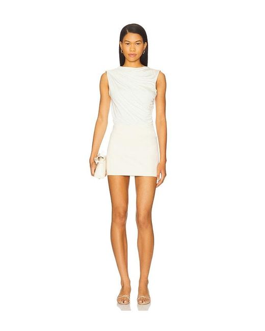 SER.O.YA White Celeste Skirt