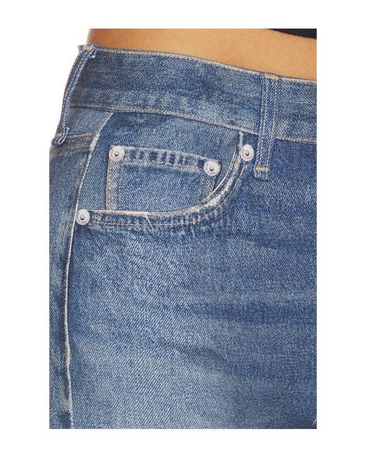 Rag & Bone Blue Rb Miramar Ponte Dahlia Mid Rise Flare Jeans