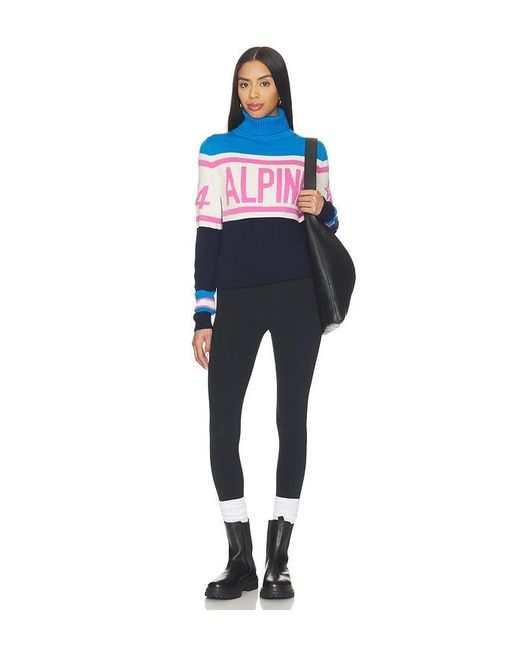 Perfect Moment Blue Alpine Sweater