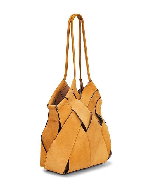 Ulla Johnson Orange Charlotte Shoulder Bag