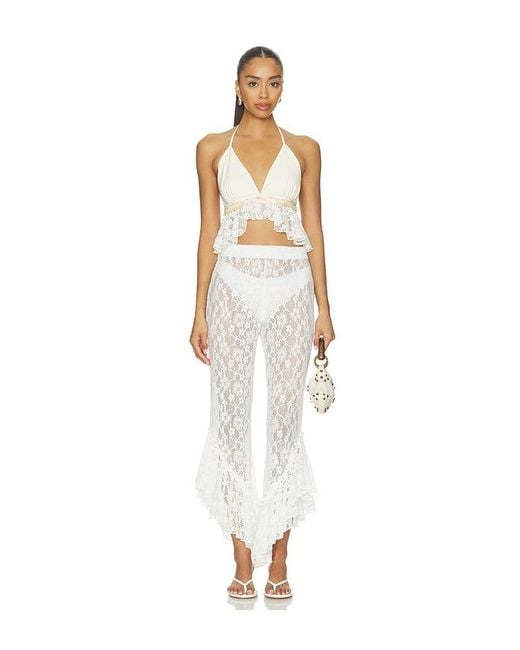 MY BEACHY SIDE White Iris Top