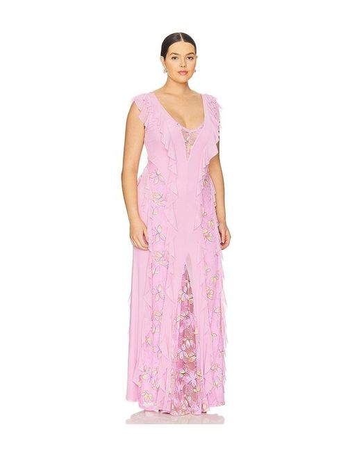 AFRM Pink Trista Dress