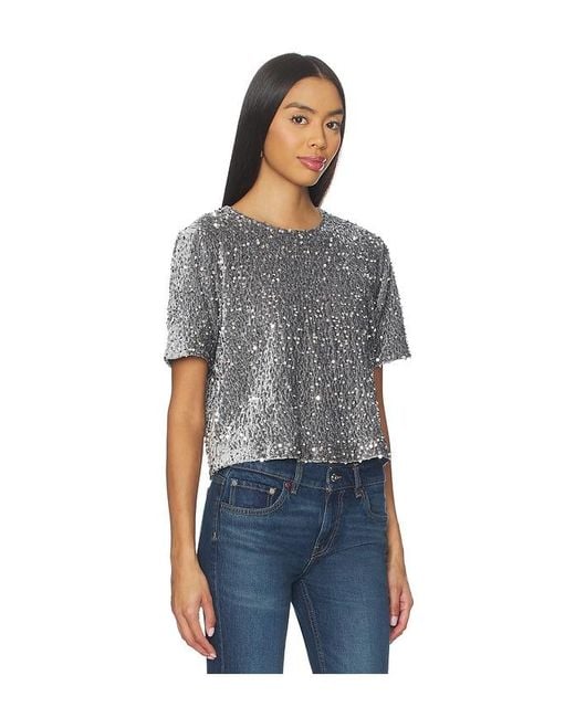 Steve Madden Blue Cressa Top