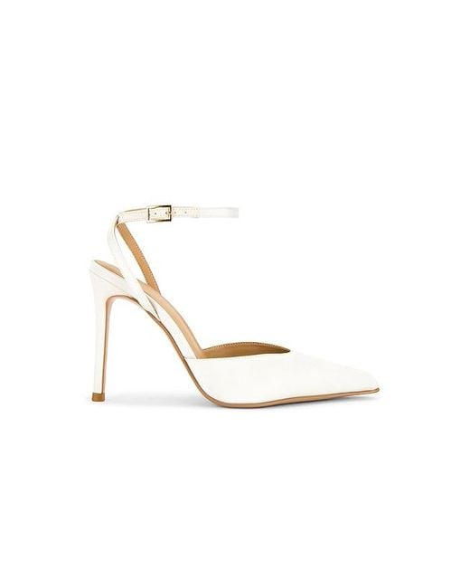 Raye White Willow Pump