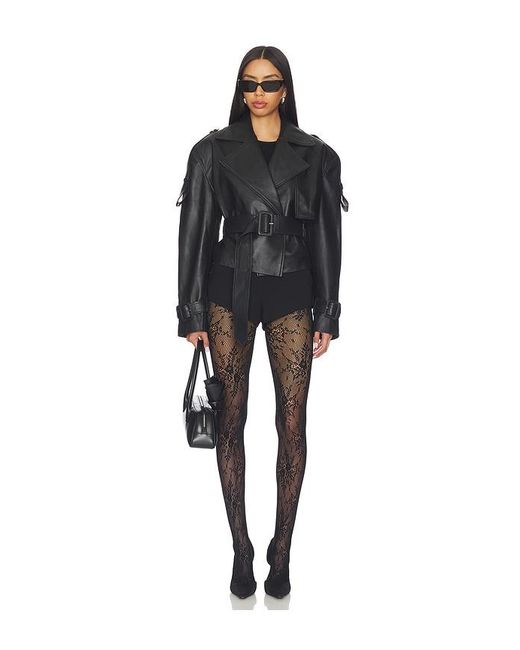 Manokhi Black Hana Jacket