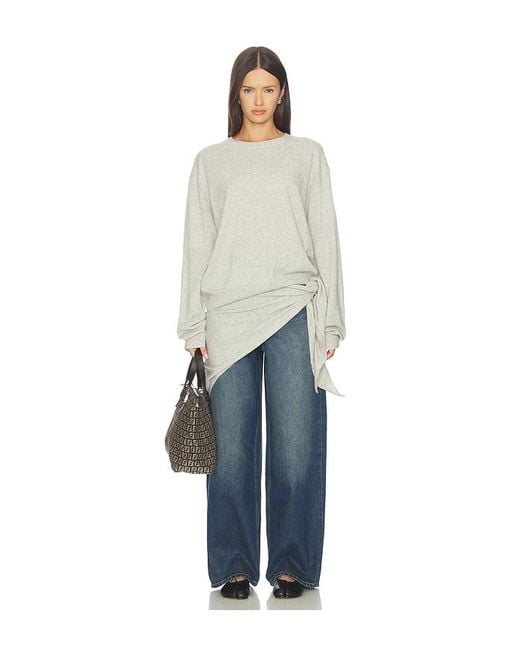 Lioness White Olsen Knit Top