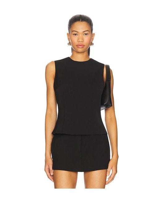 MORE TO COME Black Reagan Top