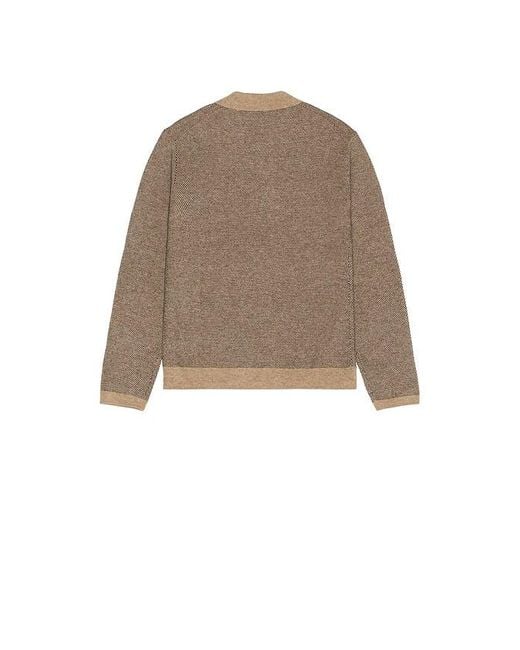 メンズ Rails Anders Long Sleeve Polo Natural