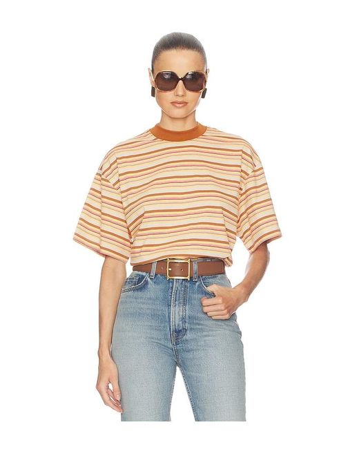 Helsa Blue The Boxy Tee