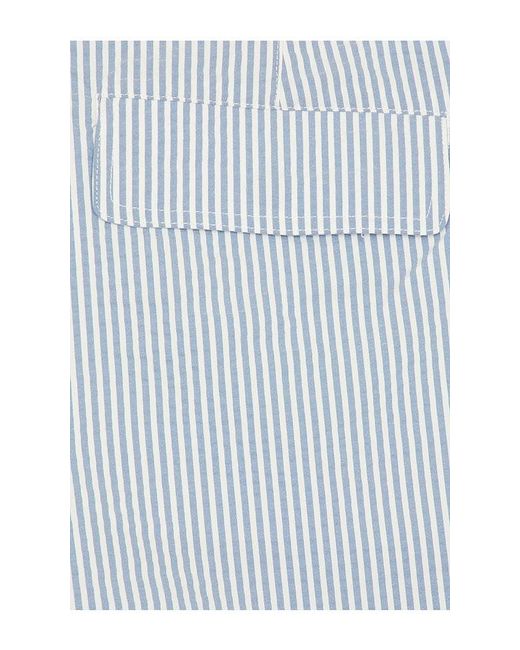 Onia White Calder Buckle 5 Swim Trunk for men