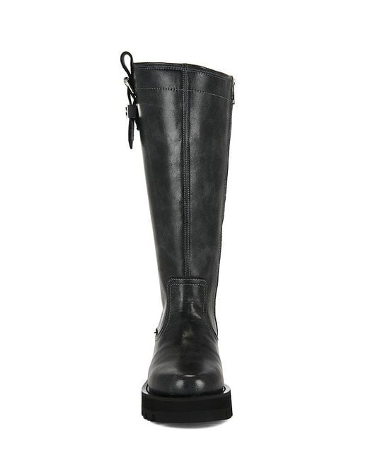 Ganni Black Boot Studs