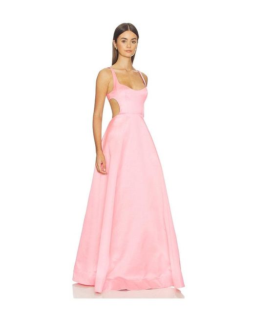 Lovers + Friends Pink Vienna Gown