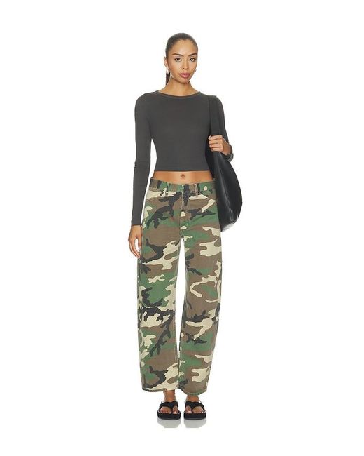Nili Lotan Green Tribeca Pant